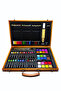 Monza 80's Wooden Drawing and Painting Starter Set with Carrying Bag