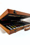 Bergamo 56-Piece Mixed Drawing Painting Media and Art Set with Wooden Carrying Bag - 3