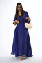 Women's Elastic Waist Silky Shirt Skirt Set - 6