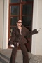 Women's Brown Denim Suit Eka-0071- 240274