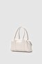 Left Cream Handbag and Crossbody Bag - 2