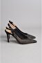 Select 089 stone heel women's shoe (heel: 9.5cm) black - 4