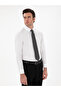 White Slim Fit Cotton Oxford Shirt 50304497-Vr013 - 3