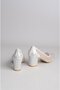 Seç 729 Stone Tulle Detail Stiletto (Heel Height: 6 cm) Silver - 3