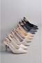 Select 089 stone heel women's shoe (heel: 9.5cm) black - 8