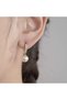 Stylish and Minimalist Pearl Earrings – Non-Tarnish Antiallergic, Zircon Detailed Steel Earrings-10Mm Pearl Gold Color - 6