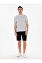 Black Slim Fit Casual Shorts 50300988-Vr046 - 3