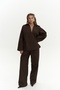 Blenham Brown Shirt Pants Set - 2