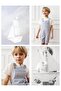 Striped denim overalls - 4