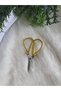 Promise, Engagement Scissors, Gold Color Scissors, Special Scissors, Gold Color Scissors - 2