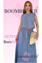 Women's Buttoned Long Skirt 100% Linen - Bohemian Skirt - 2