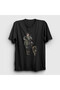 Unisex Black Daryl Dixon V3 the Walking Dead T-Shirt 52Zw