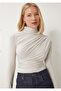 Blouse with Drape - 3