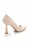 Matte Skin Women's Classic Heeled Shoes K01992000938 - 4
