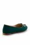 Green Lame Women's Ballerina Ballerina K01823016301 - 4