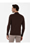 Brown Regular Fit Full Zip Knitwear Cardigan 50299420-Vr029 - 5