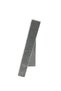 Domestic Production Small Size Suede Fabric Gray Color 24/17,5 cm Footed Sunken Ring Earring Tray - 5