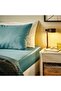 NATTJASMIN Blue-Green Pillowcase 50x80 cm – Soft Sateen Cotton/Lyocell | IKEA - 4