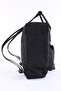 Unisex Black Color School Bag Compatible 14 Inch Laptop Bag, Black Backpack - 3