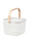 RISATORP Basket, white, 25x26x18 cm