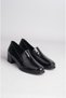 Select 25101341   Genuine Leather Heeled Shoes (Heel Height: 4cm) Black Patent Leather