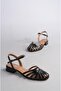 Select 024 genuine leather women's shoe (heel height: 3cm) black patent leather - 6