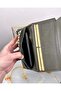 Genuine Leather Women's Green Wallet with Phone Compartment 2049 - 3