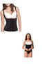 Women's Strappy Latex Firming Maternity Waist and Belly Corset - 2