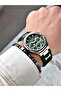 Ferrucci̇ Function Silicone Men's Wristwatch with Green Dial and Green Cord - 3