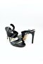 Women's Genuine Leather Evening Dress - 3
