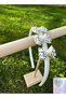 White Bowknot Baby Girl Hair Crown – Stylish Hair Accessory for Birthday Parties Dd109 - 2