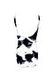 Strappy Heart Patterned Girl's Swimsuit by Nessi Byrd - 2