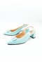 Women's Genuine Leather Heeled Shoes - 4