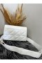 White Thick Strap Shoulder Bag - 3