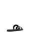 Black Haylee Flat Sandals For Women - 2