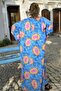 Crew Neck Low Sleeve Extra Large Size Cotton Viscose Plus Size Dress 58-64 Size - 6