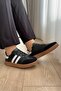 Women's Black Sneakers High Sole 6 Cm - 3