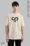 Unisex Crew Neck Ataturk 1881 Printed Cotton Oversize Short Sleeve T-Shirt