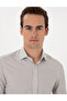 Khaki Lycra Striped Extra Slim Fit Long Sleeve Shirt 50303897-Vr027 - 2