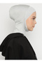 Masked Hijab Bone - Light Gray - (St279), (Id 7827928) - 6