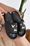 Women's Ornamental Stone Comfortable Sole Beach Pool Sea Daily Slippers