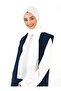 Chiffon Shawl - Cream- Tuva Shawl - 2