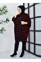 Tasseled Striped Cap - Burgundy - Sahra Butique - 6