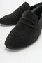 ORFEO Black Suede Loafer Casual Women's Shoes - 2