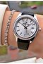 Brand Black Waterproof Women's Watch with 2-Year Warranty - Bracelet Included as a Gift