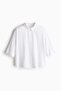 Linen-blend shirt