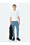 Straight Fit Jeans with Normal Waist Buttons - Korban Jean - 2