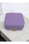 Medium Size (15×15) Organizer Jewelry Storage Box Travel Jewelry Bag Leather Wooden Case - 3