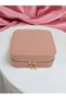 Medium Size (15×15) Organizer Jewelry Storage Box Travel Jewelry Bag Leather Wooden Case - 2