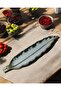 A ceramic serving dish in white and gold, measuring 35x13 cm, suitable for Ramadan. - 7